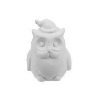 Picture of Ceramic Bisque Christmas Owl 8pc