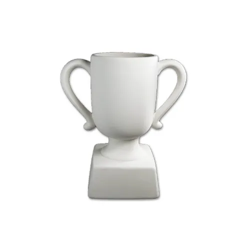 Picture of Ceramic Bisque Trophy 2pc