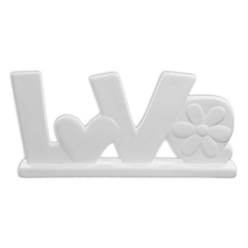 Picture of Ceramic Bisque Stand Up Love 6pc