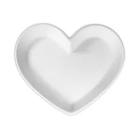 Picture of Ceramic Bisque Heart Dish Medium 6pc