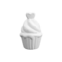 Picture of Ceramic Bisque Love Wins Cupcake Bank 4pc