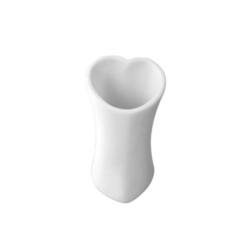 Picture of Ceramic Bisque Small Heart Vase 12pc
