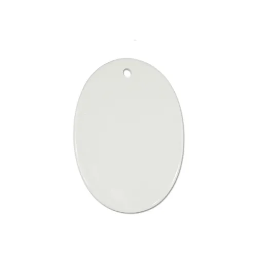 Picture of Sublimation Ceramic Ornament Oval - Small