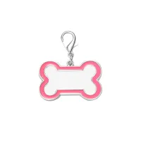 Picture of Sublimation Dog Tag - Pink Edge