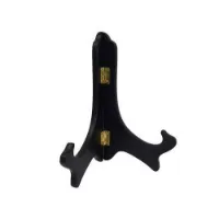 Picture of Wooden Black Hinged Plate Stand 15cm
