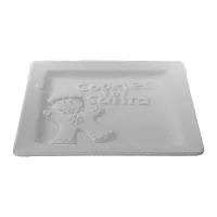 Picture of Ceramic Bisque Cookies for Santa Plate 6pc