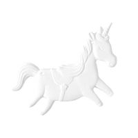 Picture of Ceramic Bisque Penelope Unicorn Plaque 12pc