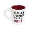 Picture of Ceramic Bisque There's a Chance This is Wine Mug 6pc