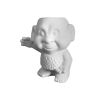 Picture of Ceramic Bisque Troll Planter 4pc