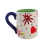 Picture of Ceramic Bisque Floral Mug 6pc