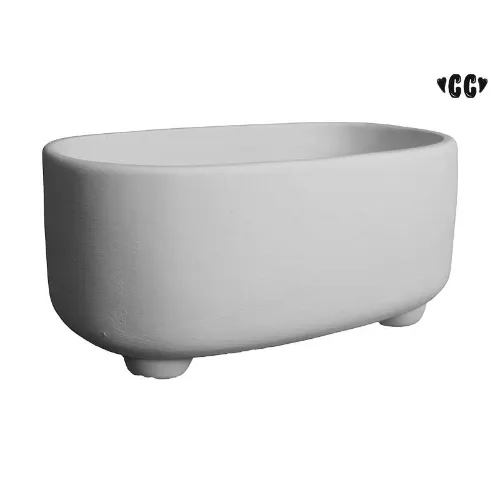 Picture of Ceramic Bisque Chunky Planter 6pc