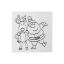 Picture of Ceramic Bisque Santa & Rudolph 12pc