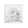 Picture of Ceramic Bisque Mummy and Me Flower Party Tile 12pc
