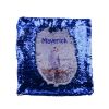 Picture of Sublimation Blank Sequin Cushion Cover - Blue/Silver