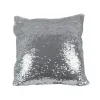 Picture of Sublimation Blank Sequin Cushion Cover - Silver/White