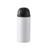 Picture of Stainless Steel Bottle With Straw and Black Cap 360ml