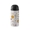 Picture of Stainless Steel Bottle With Straw and Black Cap 360ml