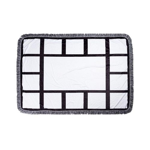 Picture of Sublimation Plush Blanket Throw - 15 Panel