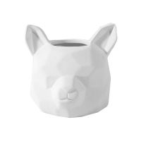 Picture of Ceramic Bisque Faceted Fox Planter 4pc