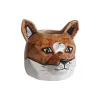 Picture of Ceramic Bisque Faceted Fox Planter 4pc
