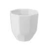 Picture of Ceramic Bisque Small Faceted Planter 4pc