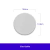 Picture of Sublimation White Aluminium Fridge Magnet - Round Large