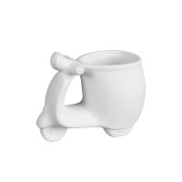 Picture of Ceramic Bisque Moped Planter 8pc