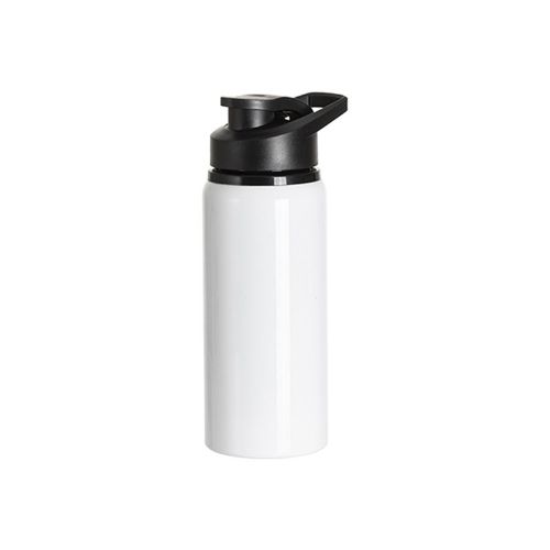 Picture of Sublimation Aluminium Drink Bottle Black Flip Lid 600ml