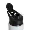 Picture of Sublimation Aluminium Drink Bottle Black Flip Lid 600ml