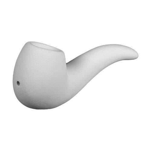 Picture of Ceramic Bisque Decorative Pipe Classic 6pc