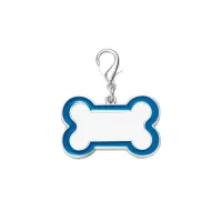 Picture of Sublimation Dog Tag - Blue Edge