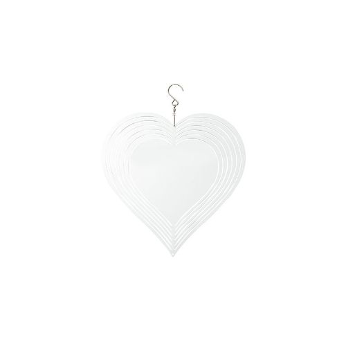 Picture of Sublimation Aluminium Wind Spinner Double Sided Heart 20cm