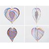 Picture of Sublimation Aluminium Wind Spinner Double Sided Heart 20cm