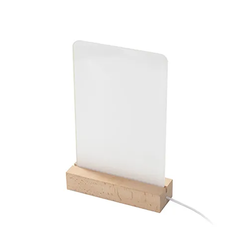 Picture of Sublimation LED Acrylic Lamp Rectangle 14 x 21.5cm