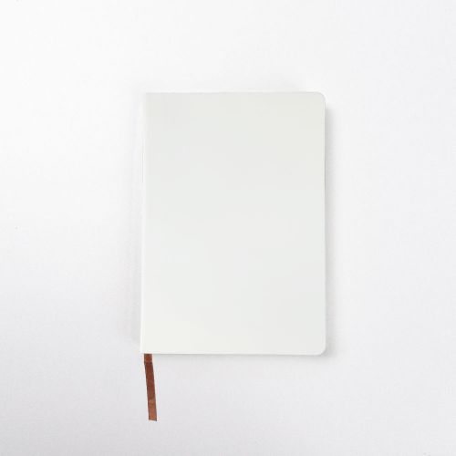 Picture of Sublimation PU Leather Notebook A5 - White
