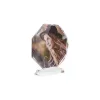 Picture of Sublimation Glass Crystal Photo Block - Octagonal