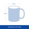 Picture of Permasub Sublimation White Mug 11oz - Pink Inner