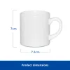 Picture of Sublimation White 6oz Babyccino Mug