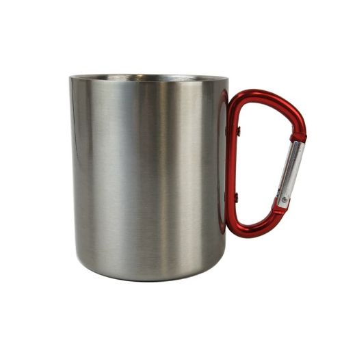 Picture of Sublimation Outdoor Coffee Mug with Carabiner Handle
