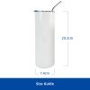 Picture of Permasub Sublimation Stainless Steel Skinny Tumbler 20oz White