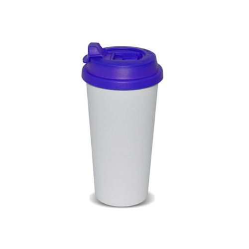 Picture of Sublimation Travel Coffee Mug - Blue Lid