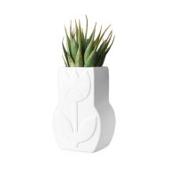 Picture of Ceramic Bisque Art Deco Tulip Vase 6pc