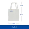 Picture of Sublimation Polyester Canvas Promo Shoulder Bag 30cm x 36cm