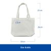 Picture of Sublimation Polyester Canvas Tote Bag - Small 32cm x 25cm