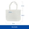 Picture of Sublimation Polyester Canvas Tote Bag - Medium 39cm x 29cm