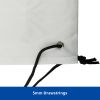Picture of Sublimation Polyester White Drawstring Bag 34cm x 40cm
