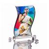 Picture of Sublimation Glass Crystal Photo Block - Wave