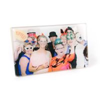 Picture of Sublimation Glass Photo Frame - White Stand