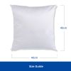 Picture of Sublimation Blank White Polyester Cushion Cover 40 x 40cm