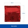 Picture of Sublimation Blank Sequin Cushion Cover - Red/Silver